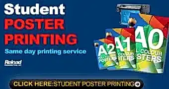 Student Poster Printing in London | Delivery or Collection