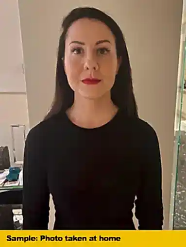 Before Passport Photo