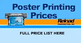 Poster Printing Price List