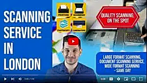 Scanning Service London
